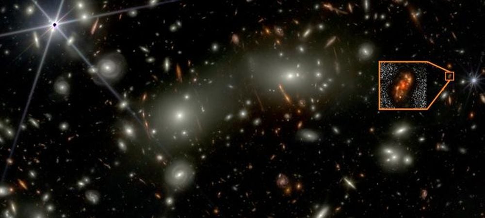 The JWST Discovered Another Perplexing Early Galaxy